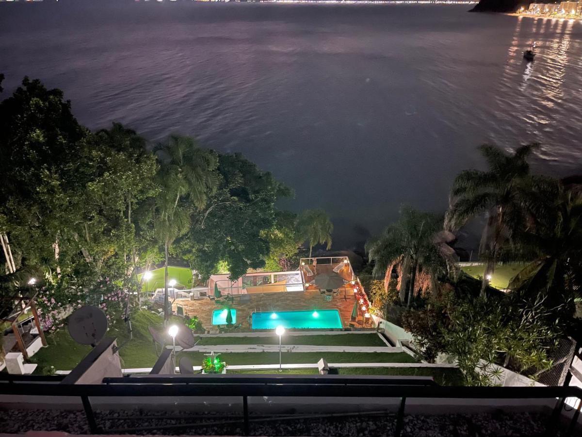 Linda Cobertura Duplex, Pe Na Areia,Vista Linda. Lägenhet Caraguatatuba Exteriör bild