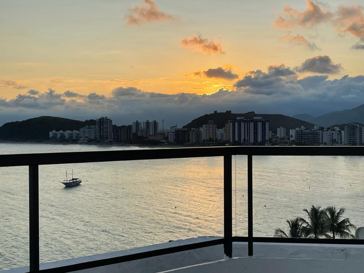 Linda Cobertura Duplex, Pe Na Areia,Vista Linda. Lägenhet Caraguatatuba Exteriör bild