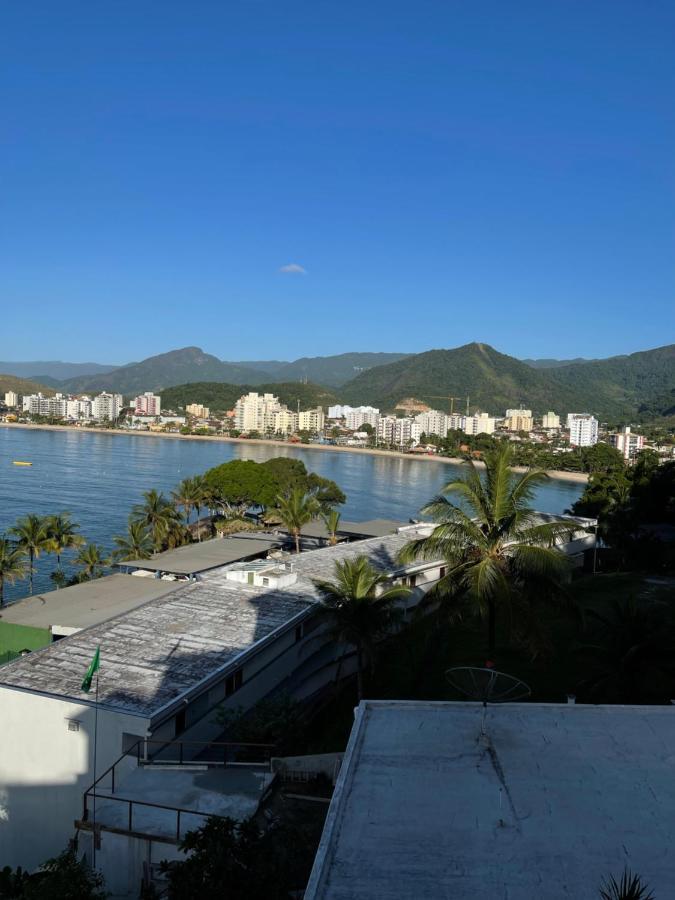 Linda Cobertura Duplex, Pe Na Areia,Vista Linda. Lägenhet Caraguatatuba Exteriör bild