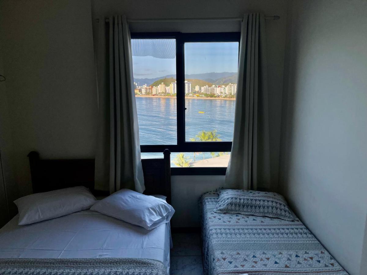 Linda Cobertura Duplex, Pe Na Areia,Vista Linda. Lägenhet Caraguatatuba Exteriör bild