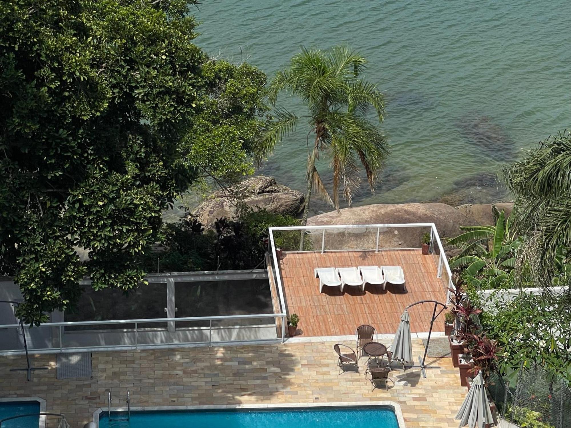 Linda Cobertura Duplex, Pe Na Areia,Vista Linda. Lägenhet Caraguatatuba Exteriör bild